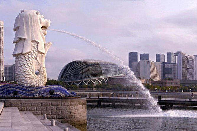 Private Customised Shore Excursion in Singapore By Car - Marina Bay and the riverfront: Merlion, Fullerton, Boat Quay, Clarke Quay