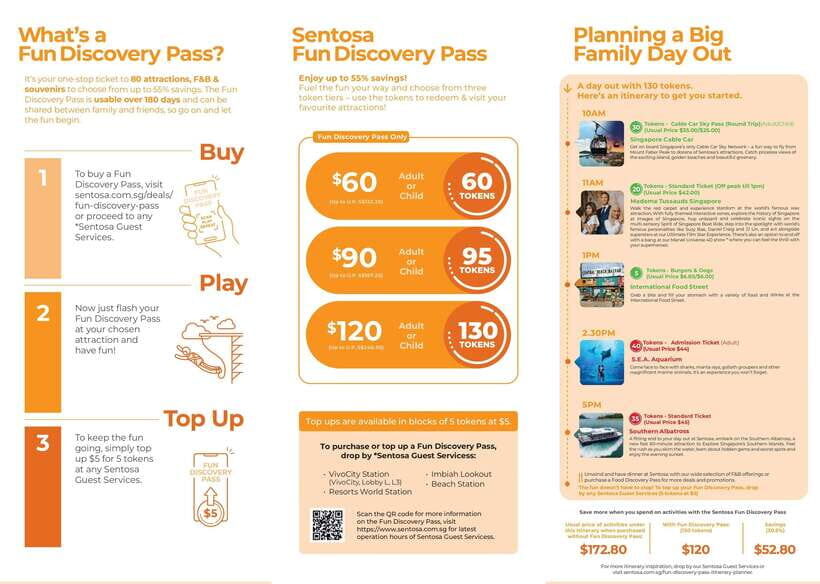 Singapore: Fun Discovery Pass Sentosa - What you actually get (and why the “included” part matters)