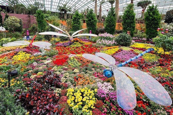 Singapore Gardens by the Bay & Jurassic World with Hotel Pick up - The mid-tour break at Satay by the Bay (and what might be included)
