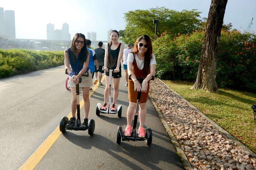 Singapore: Marina Bay Mini Segway Tour - Getting started at Kallang Wave Mall and Stadium MRT