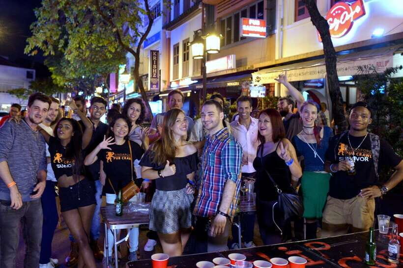 Singapore Pub Crawl - Party like a Local - Starting at Mogambo Bar: the 7:30pm vibe check