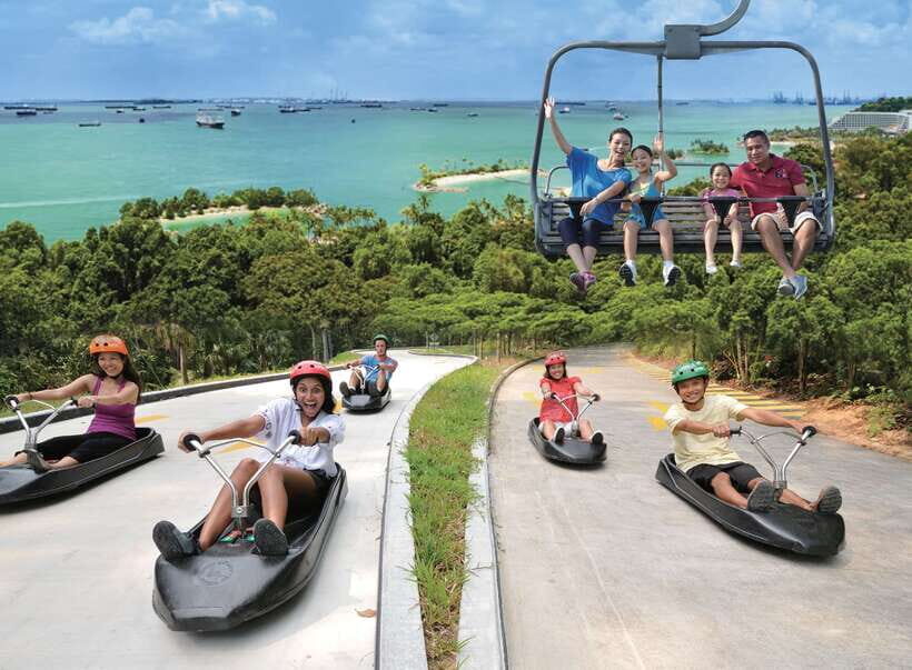 Singapore: Skyline Luge Sentosa Entry Ticket - How Skyline Luge Sentosa Works: Skyride Up, Luge Down