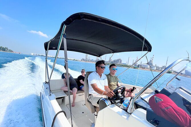 Singapore Southern Islands Speedboat Guided Tour - St John’s Island: distance helps you appreciate the route